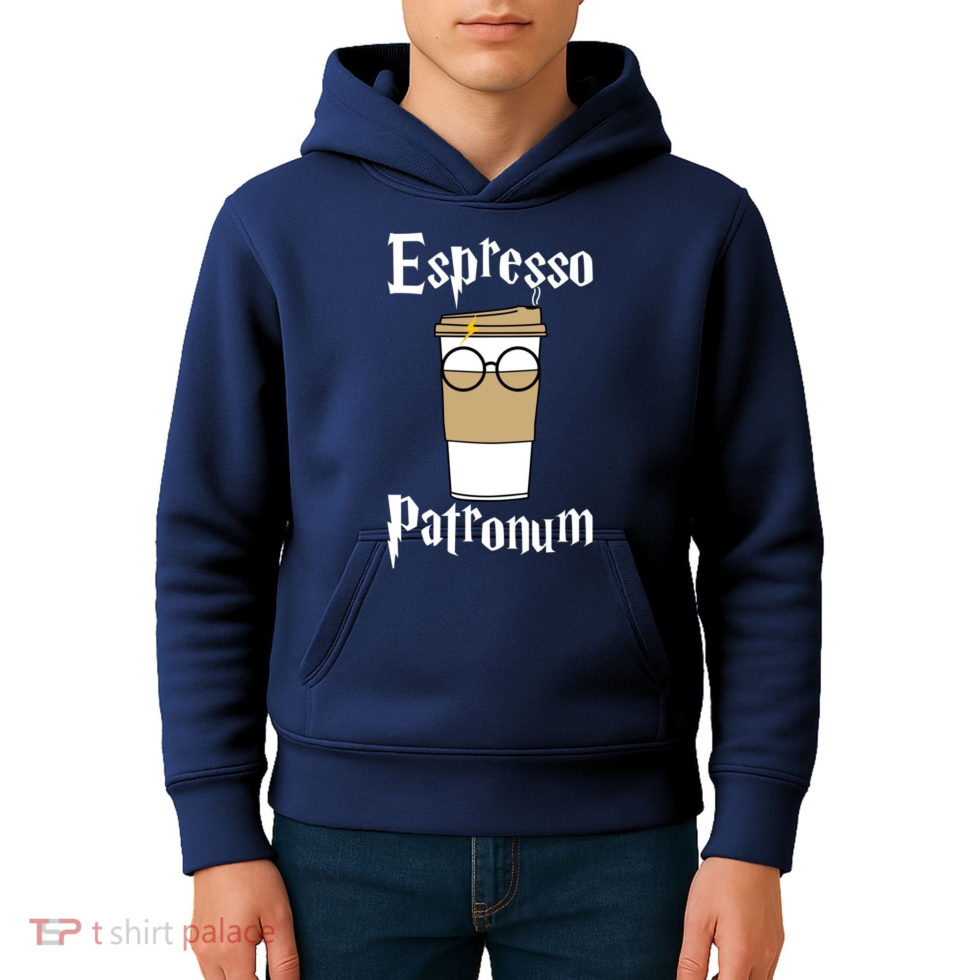 Espresso Patronum Funny Coffee Kids Hoodie