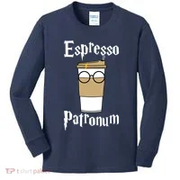 Espresso Patronum Funny Coffee Kids Long Sleeve Shirt thumb 0