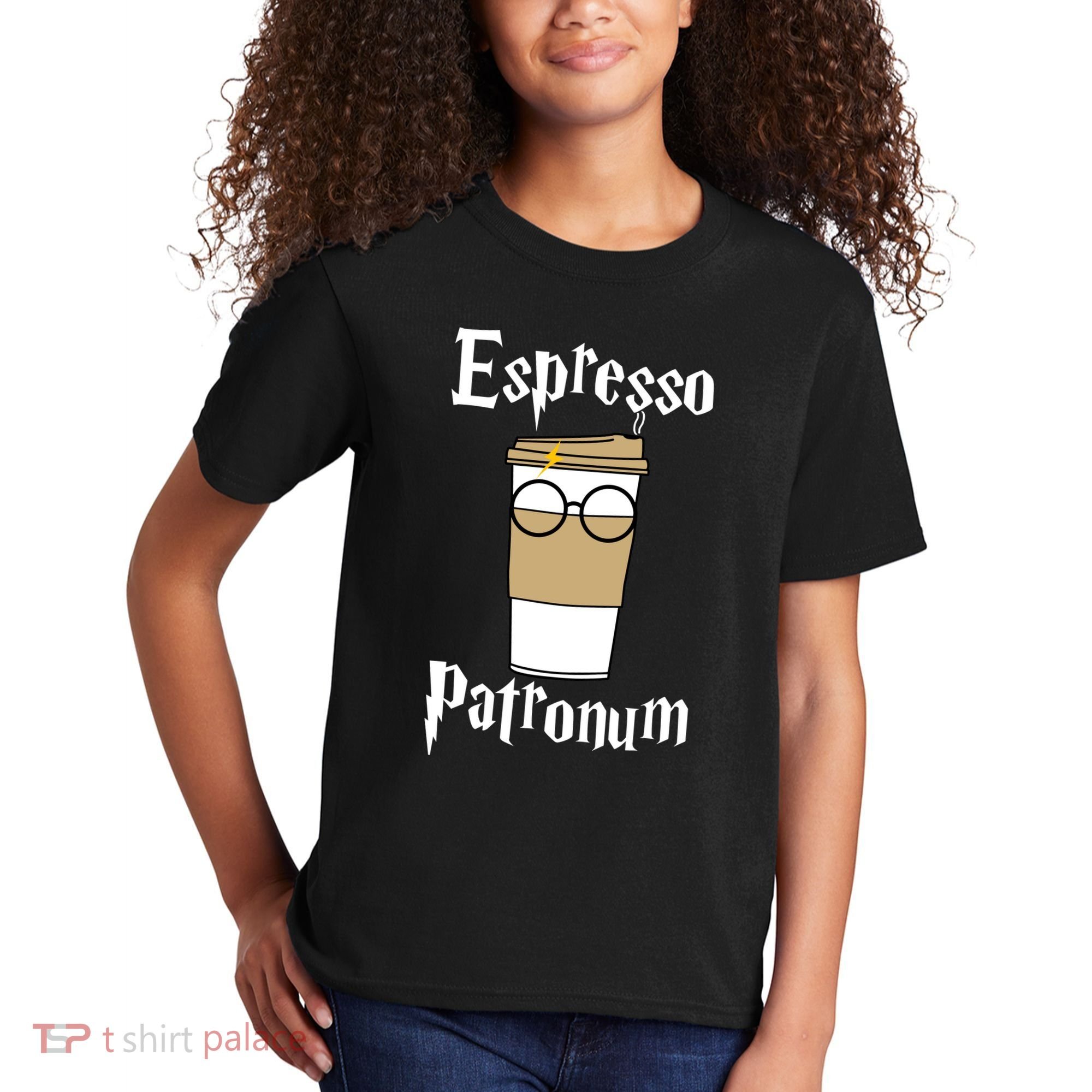 Espresso Patronum Funny Coffee Kids T-Shirt