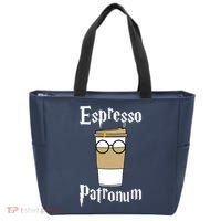 Espresso Patronum Funny Coffee Tote Bag thumb 0
