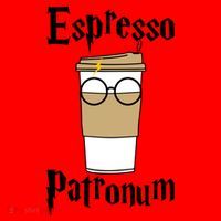 Espresso Patronum Funny Coffee Santa Hat thumb 1