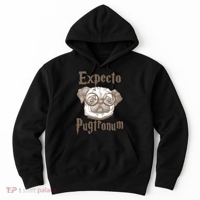 Expecto Pugtronum Funny Pug Hoodie