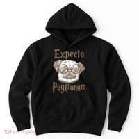 Expecto Pugtronum Funny Pug Hoodie thumb 0