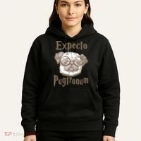 Expecto Pugtronum Funny Pug Hoodie thumb 5