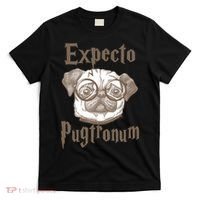 Expecto Pugtronum Funny Pug T-Shirt thumb 0