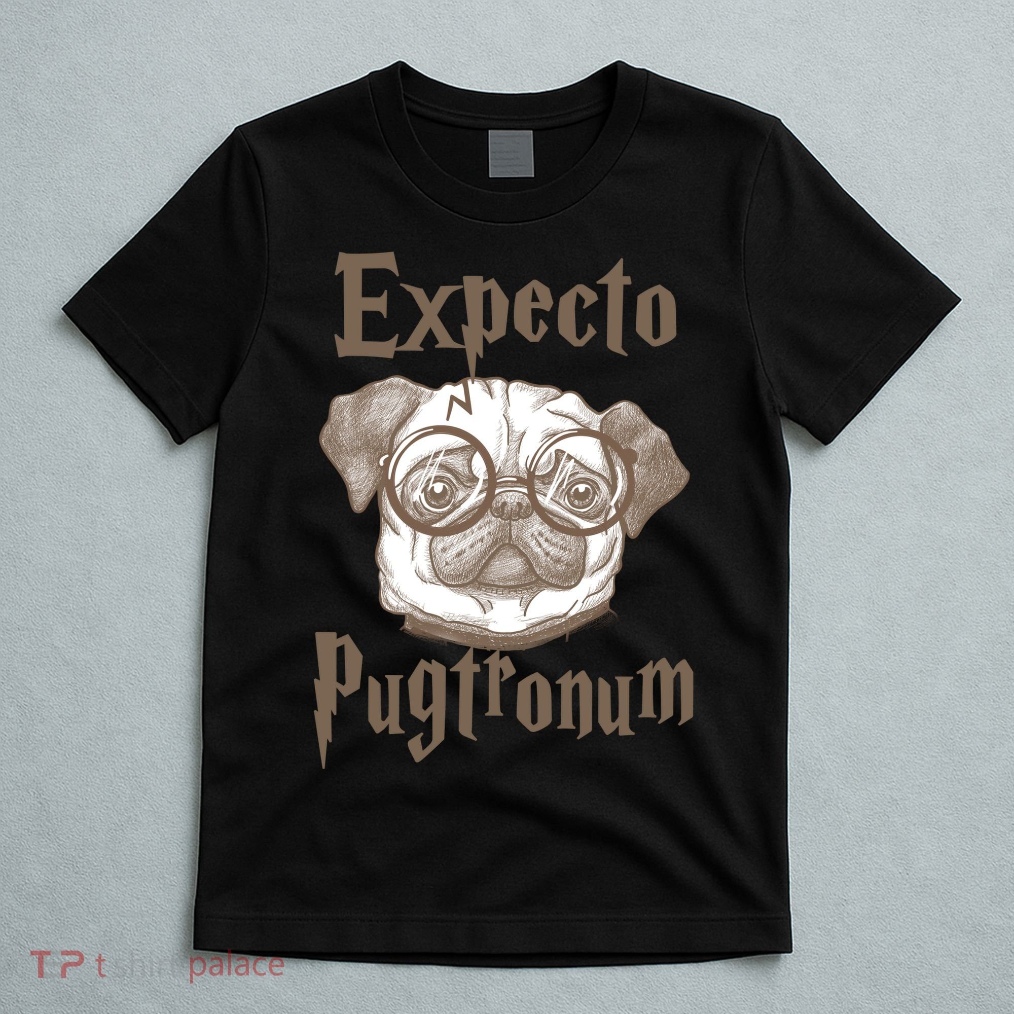 Expecto Pugtronum Funny Pug T-Shirt