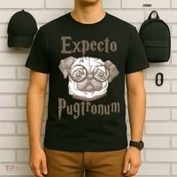 Expecto Pugtronum Funny Pug T-Shirt thumb 6