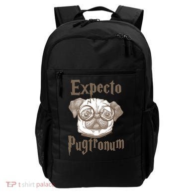 Expecto Pugtronum Funny Pug Backpack
