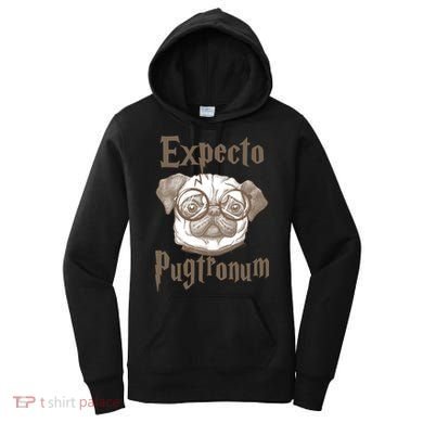 Expecto Pugtronum Funny Pug Women's Hoodie