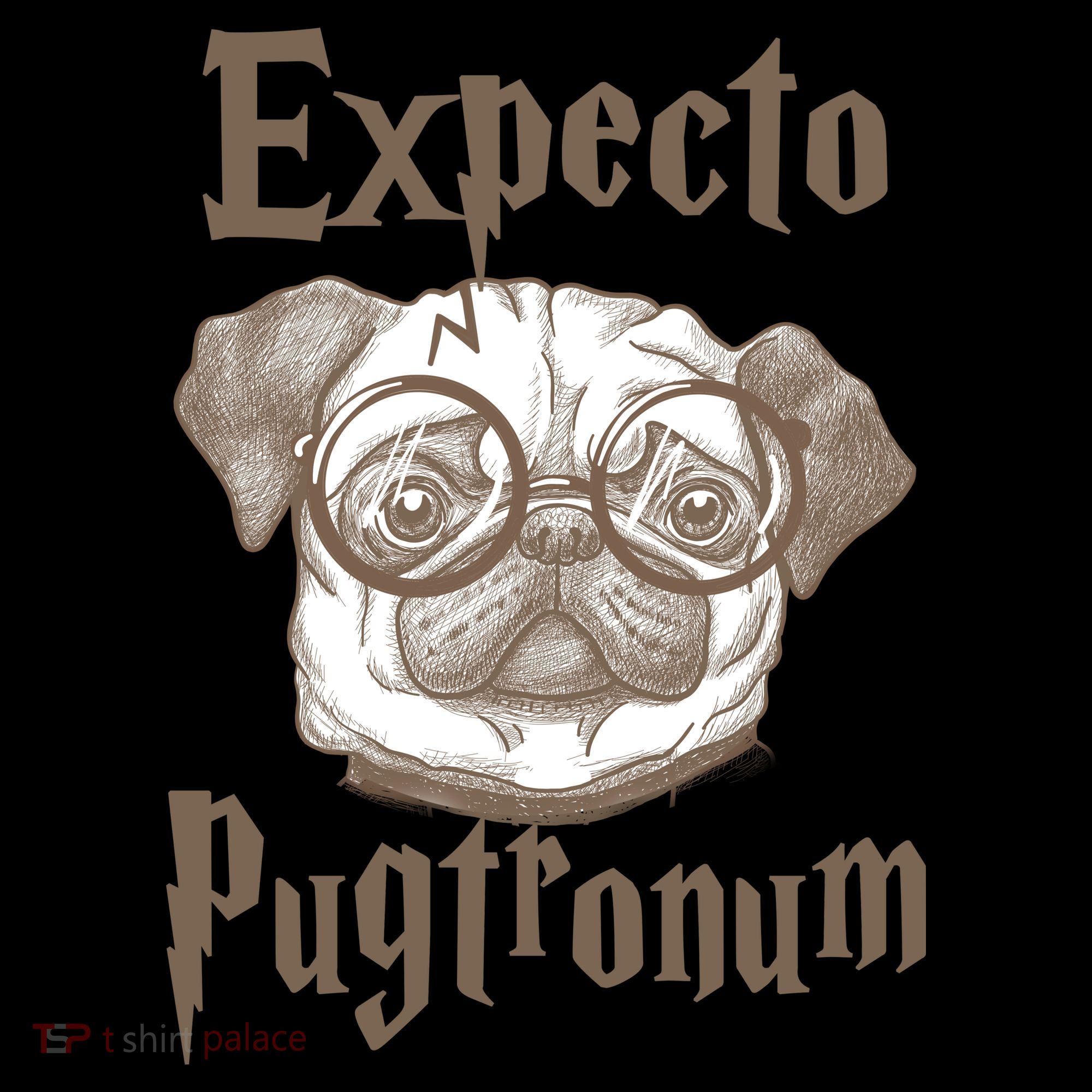 Expecto Pugtronum Funny Pug Women's Hoodie