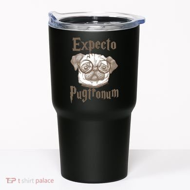 Expecto Pugtronum Funny Pug Tumbler
