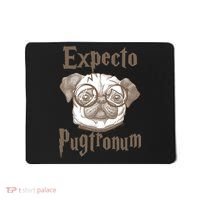 Expecto Pugtronum Funny Pug Mousepad thumb 0