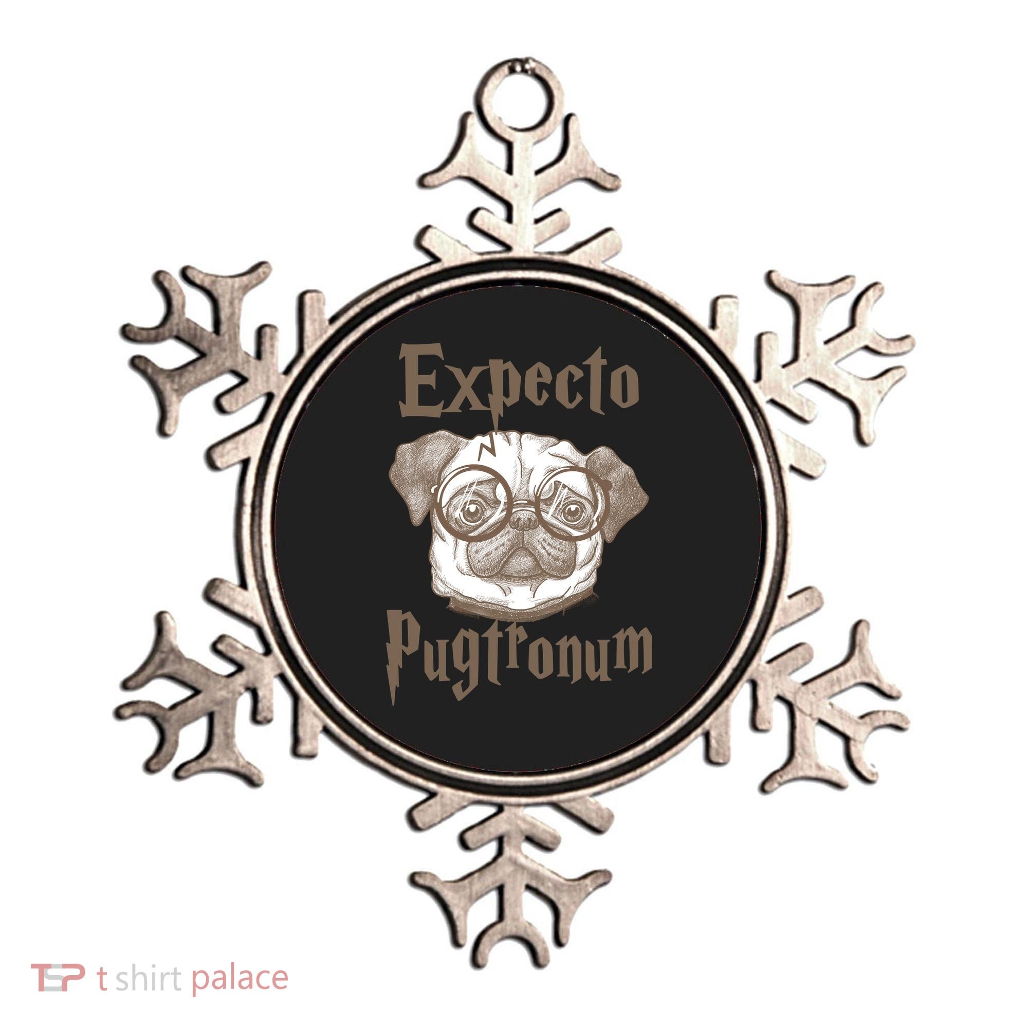 Expecto Pugtronum Funny Pug Ornament