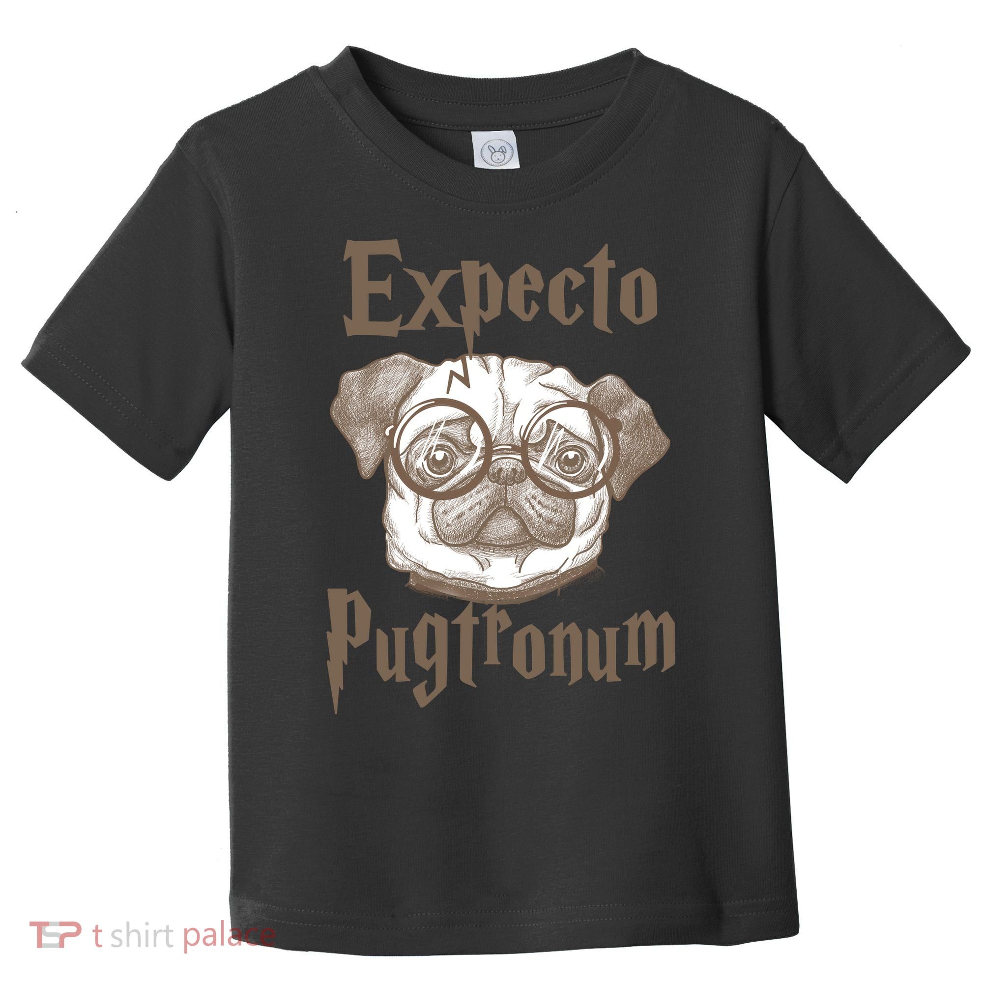 Expecto Pugtronum Funny Pug Toddler T-Shirt