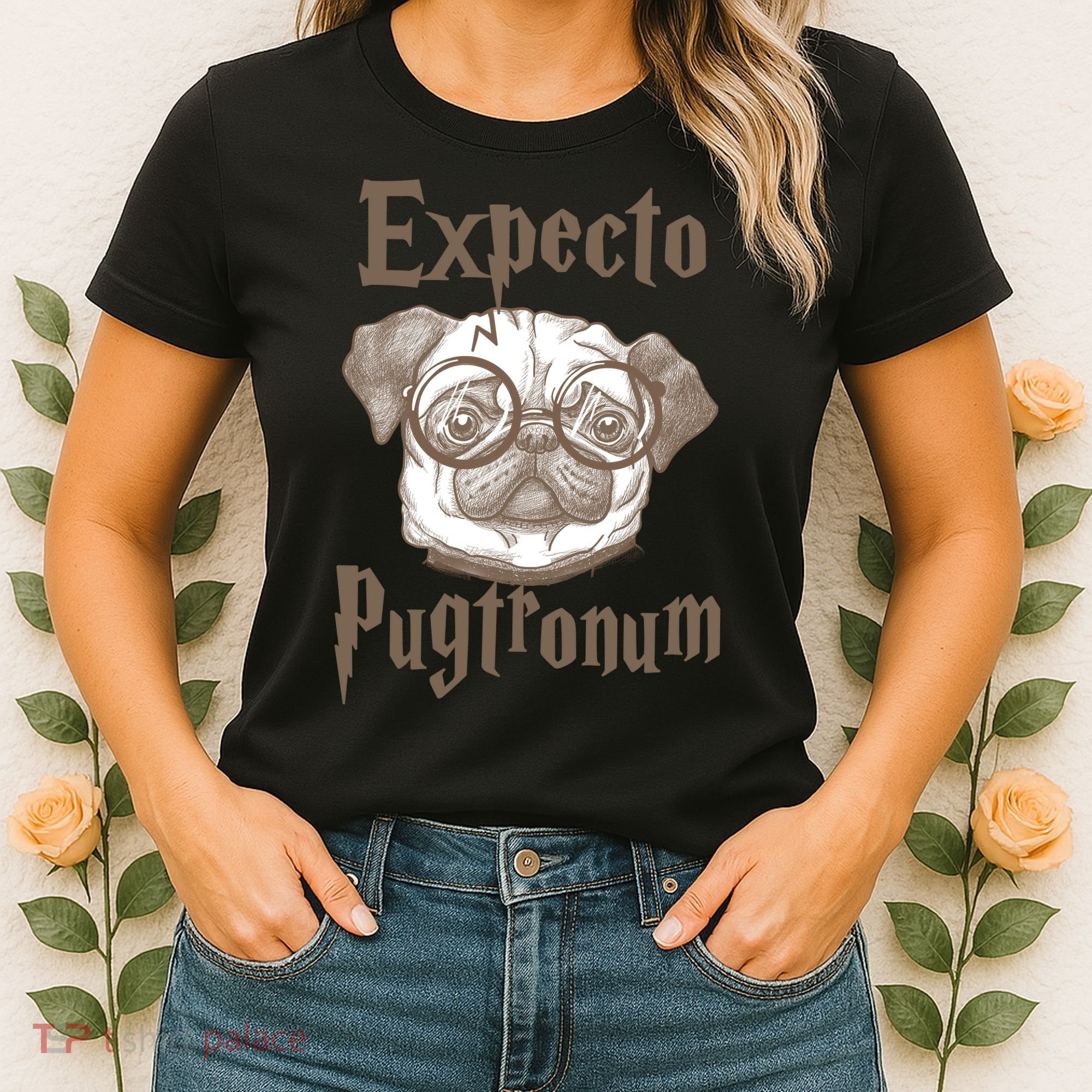 Expecto Pugtronum Funny Pug Women's T-Shirt