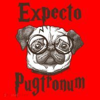 Expecto Pugtronum Funny Pug Santa Hat thumb 1