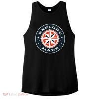 Explore Mars Ladies PosiCharge Tri-Blend Wicking Tank thumb 0
