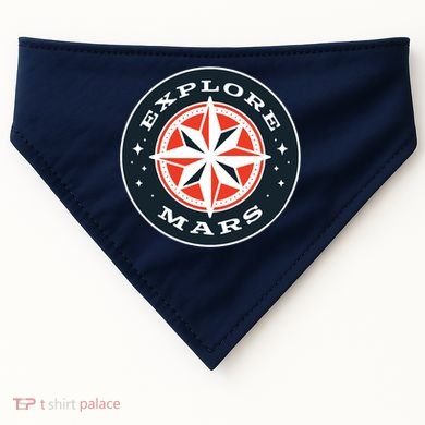 Explore Mars USA-Made Doggie Bandana
