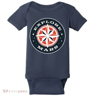 Explore Mars Baby Bodysuit