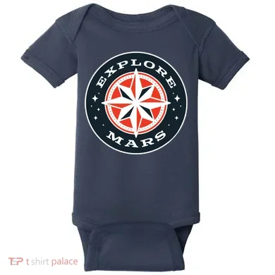 Explore Mars Baby Bodysuit