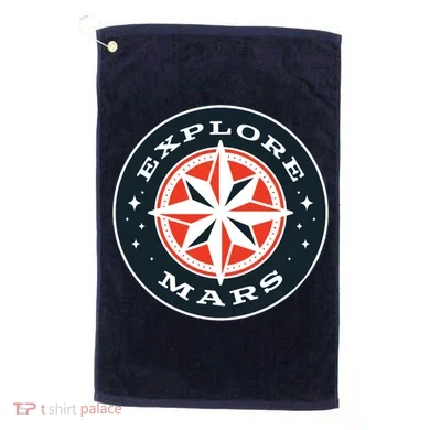 Explore Mars Golf Towel