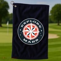 Explore Mars Golf Towel thumb 1