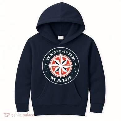 Explore Mars Kids Hoodie
