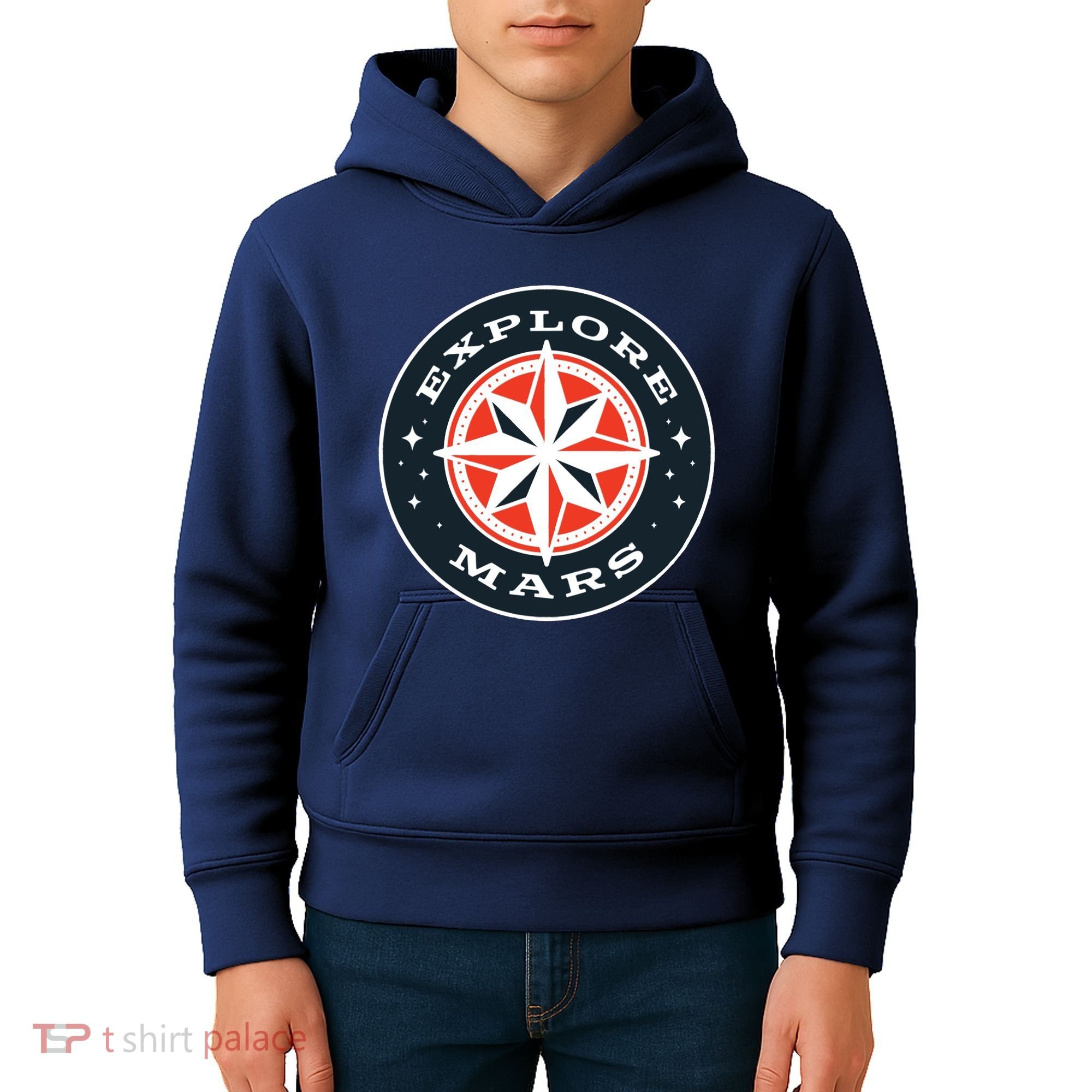 Explore Mars Kids Hoodie