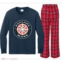 Explore Mars Kids Long Sleeve Plaid Pajama Set thumb 0