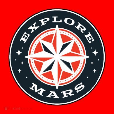 Explore Mars Santa Hat