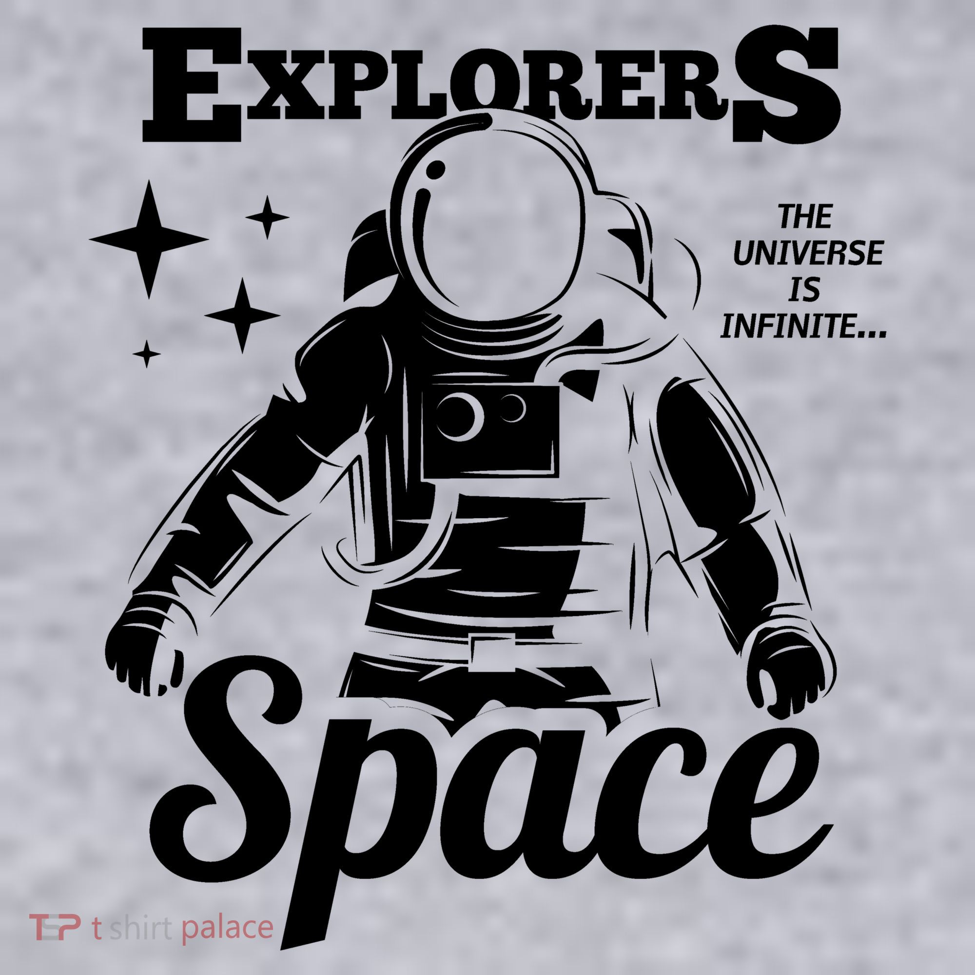 Explorers In Space Women's Racerback Cropped Tank