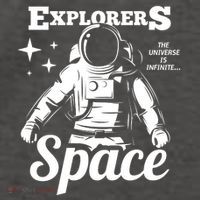 Explorers In Space Vector Backpack thumb 2