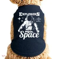 Explorers In Space Doggie Tank thumb 0