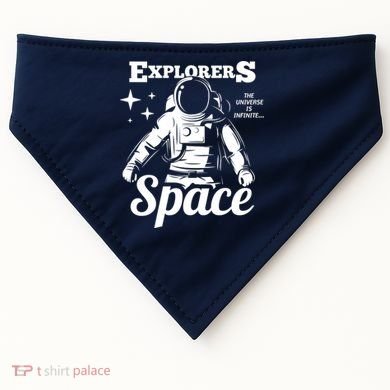 Explorers In Space USA-Made Doggie Bandana