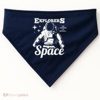 Explorers In Space USA-Made Doggie Bandana thumb 0