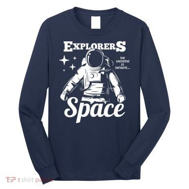 Explorers In Space Long Sleeve Shirt