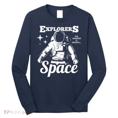 Explorers In Space Long Sleeve Shirt