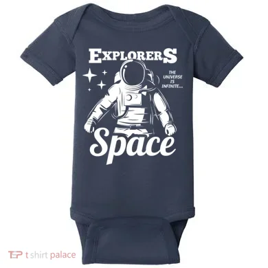 Explorers In Space Baby Bodysuit