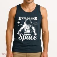Explorers In Space Tank Top thumb 3