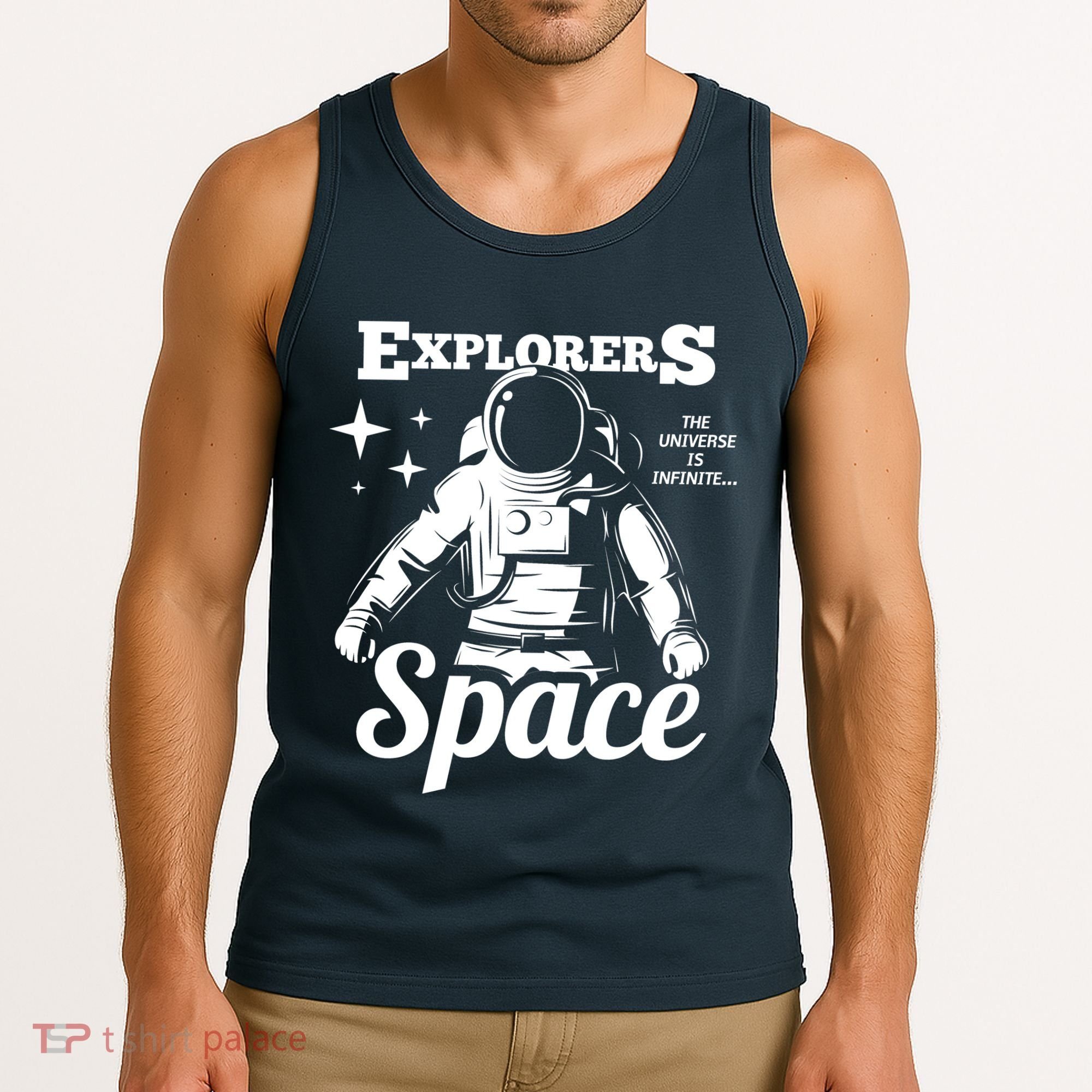 Explorers In Space Tank Top