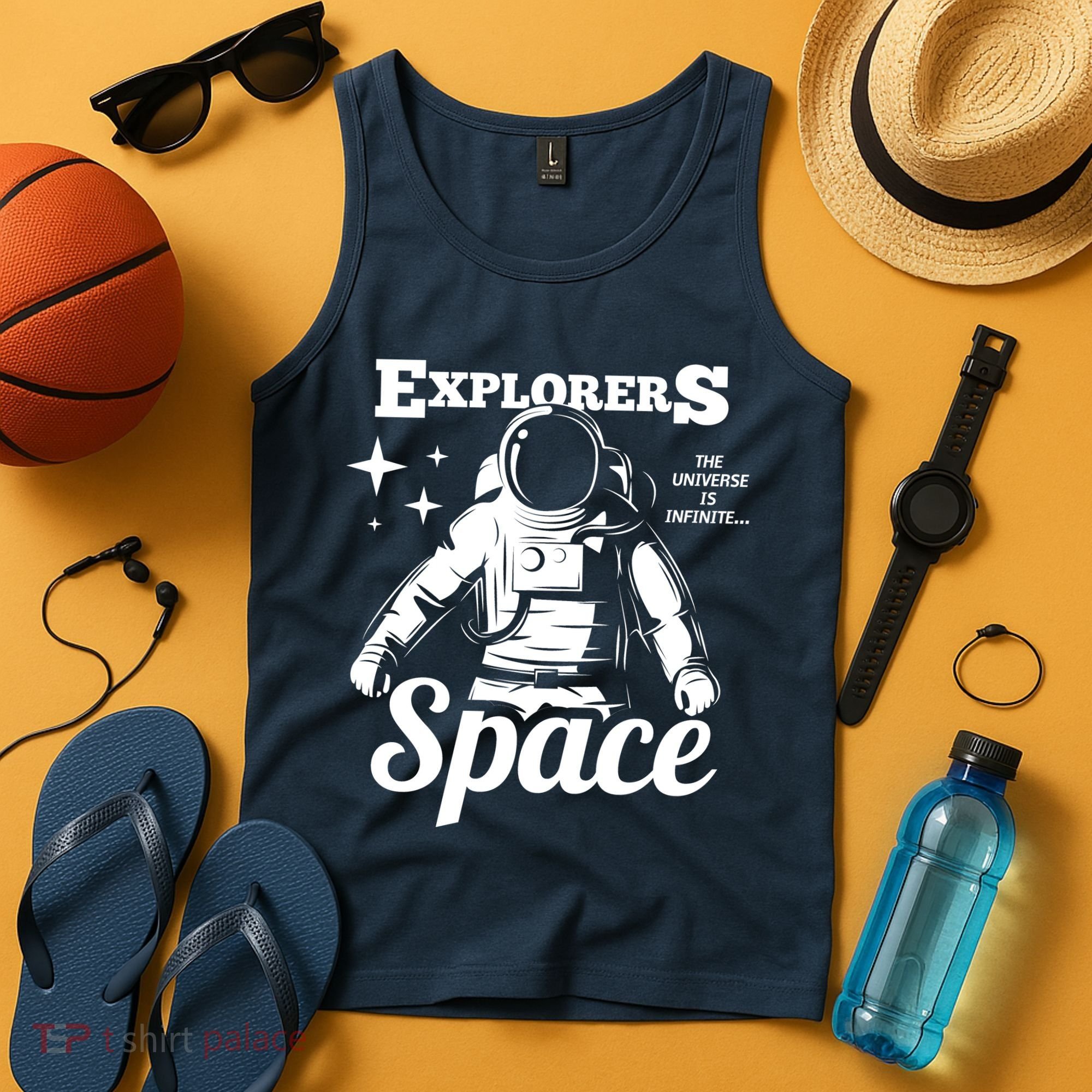 Explorers In Space Tank Top