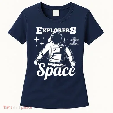 Explorers In Space Women's T-Shirt