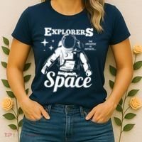 Explorers In Space Women's T-Shirt thumb 2
