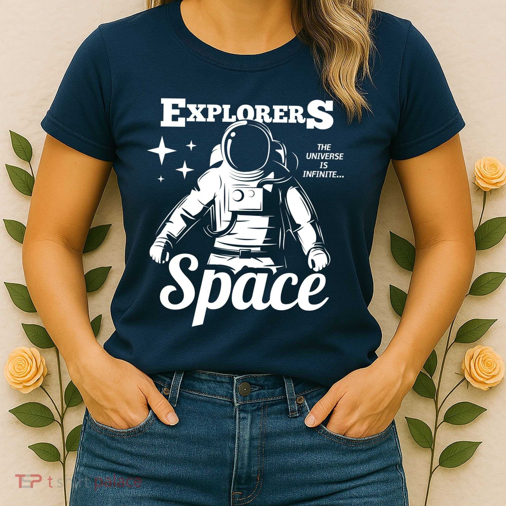 Explorers In Space Women's T-Shirt