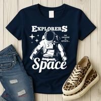 Explorers In Space Women's T-Shirt thumb 3