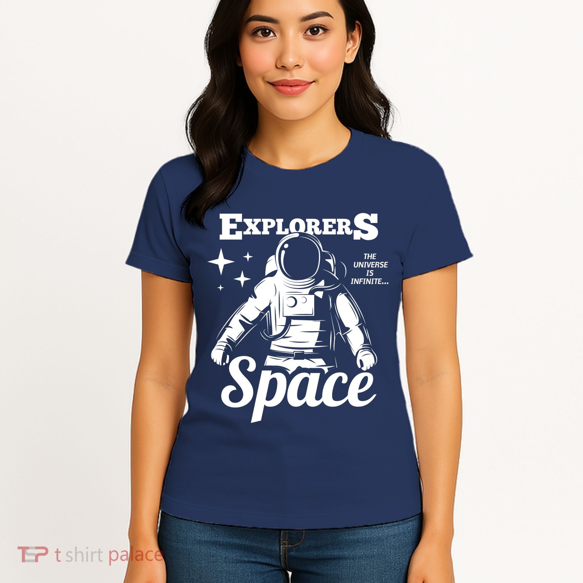 Explorers In Space Women's T-Shirt
