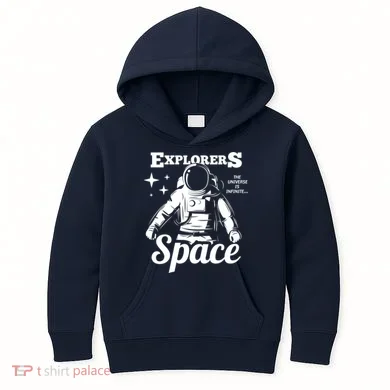 Explorers In Space Kids Hoodie