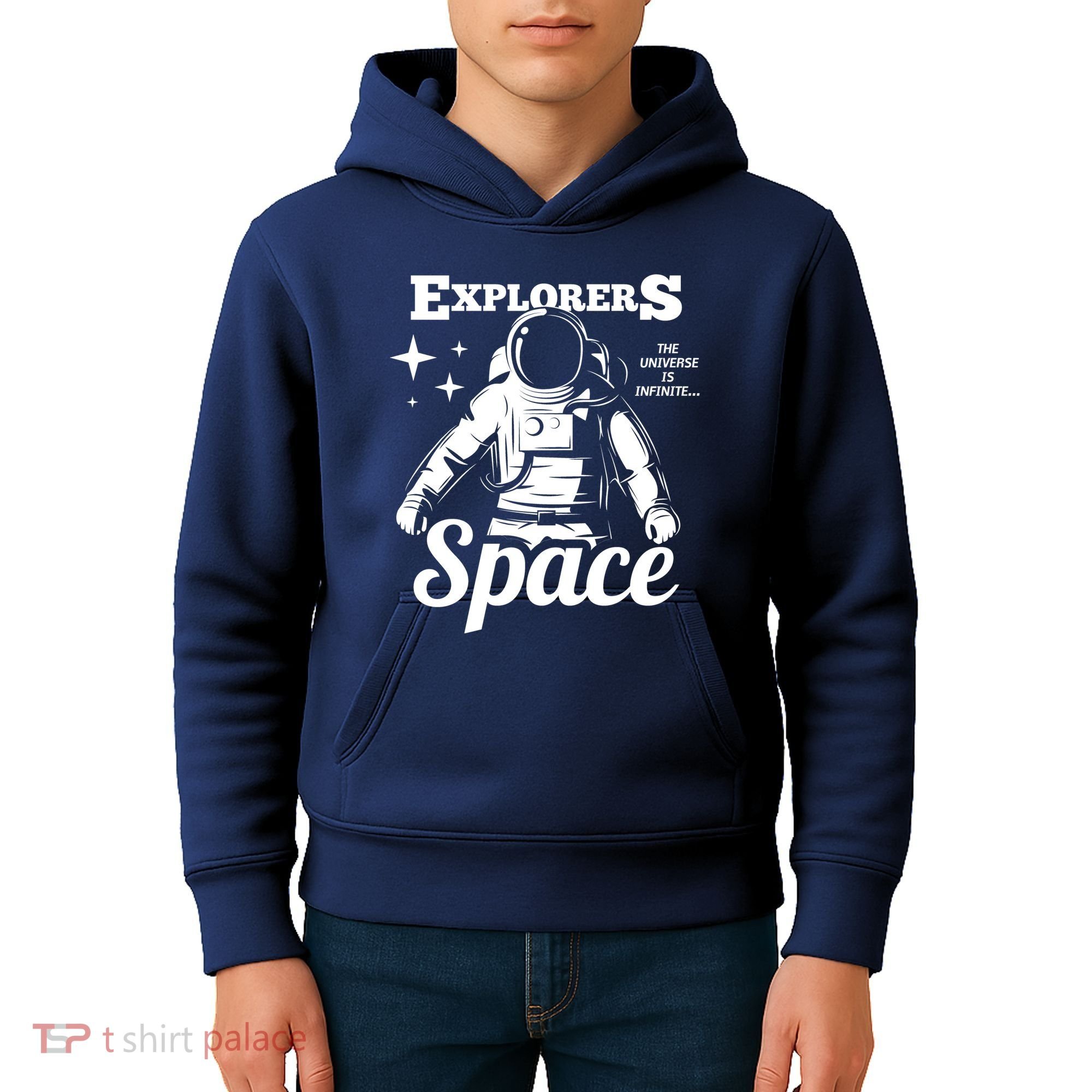 Explorers In Space Kids Hoodie