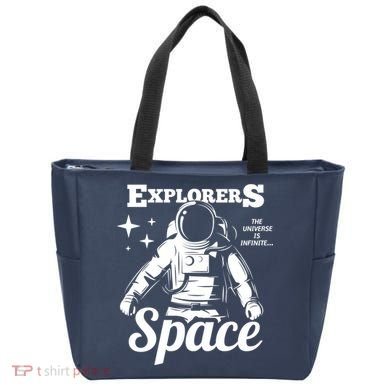 Explorers In Space Tote Bag