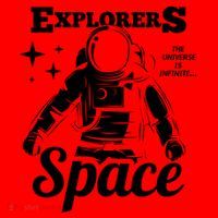 Explorers In Space Santa Hat thumb 1